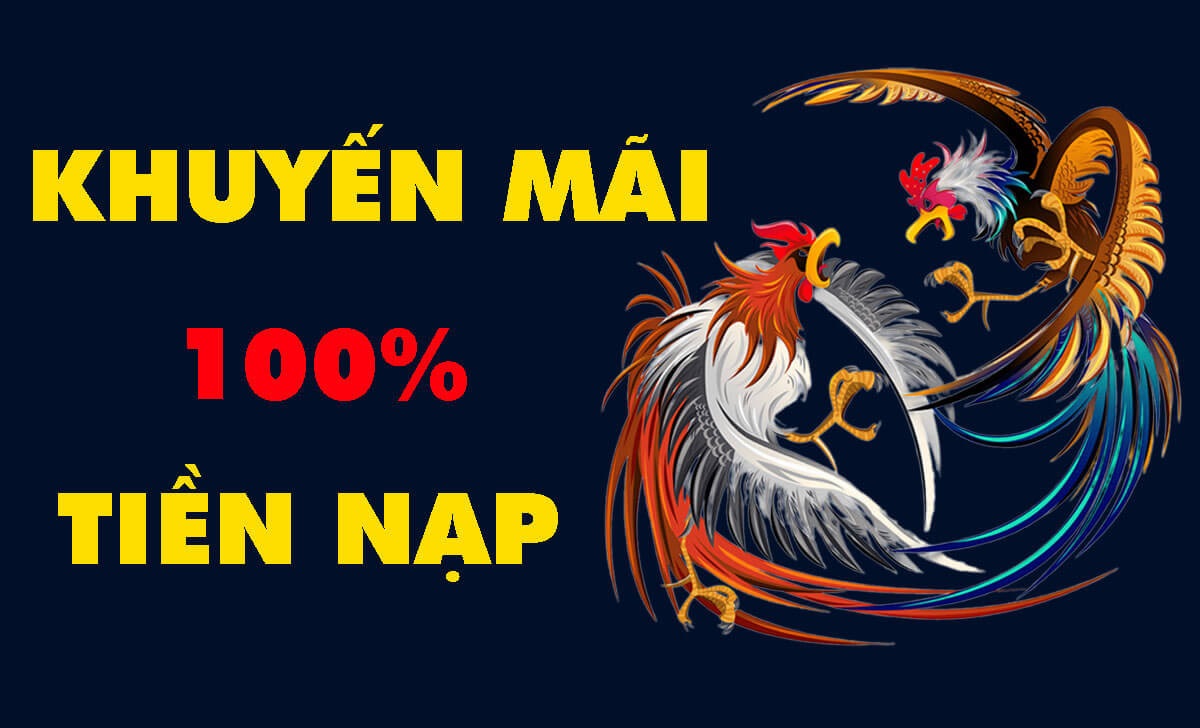 Thưởng 100% cho lần nạp đầu tiên của cược thủ